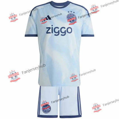 Troisième tenue extérieure enfant de l'Ajax - Maillot + Short 2025/26