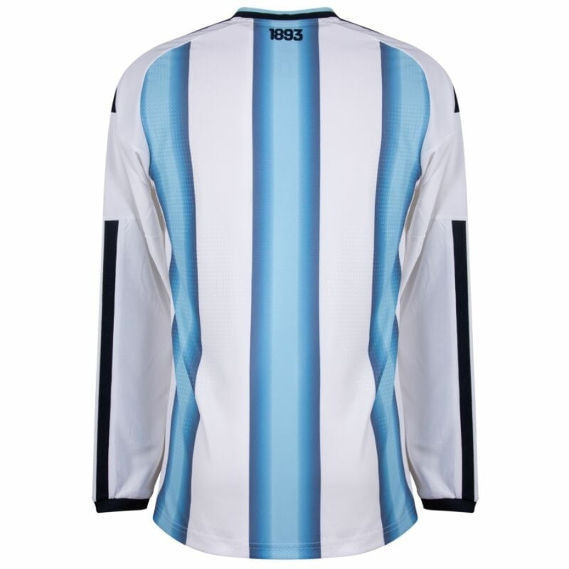 Argentina Long Sleeve Home Football Jersey 2026 World Cup