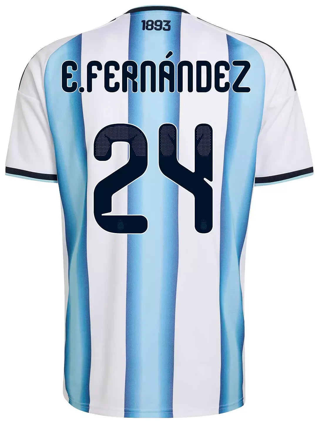 E. FERNÁNDEZ #24 Argentina Player Version Home Jersey 2026 World Cup