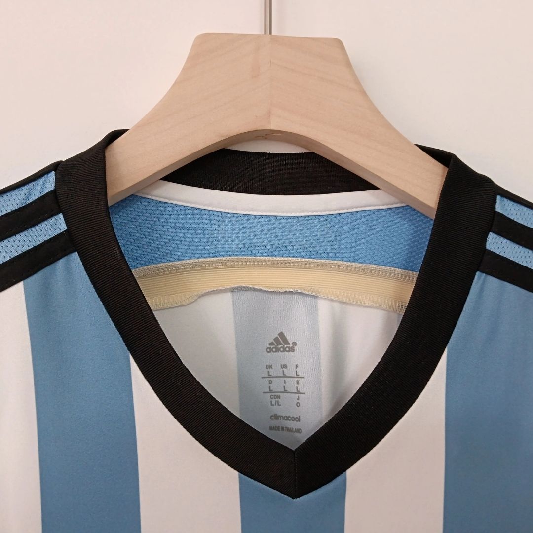 Argentina 2014 Home Retro Football Jersey
