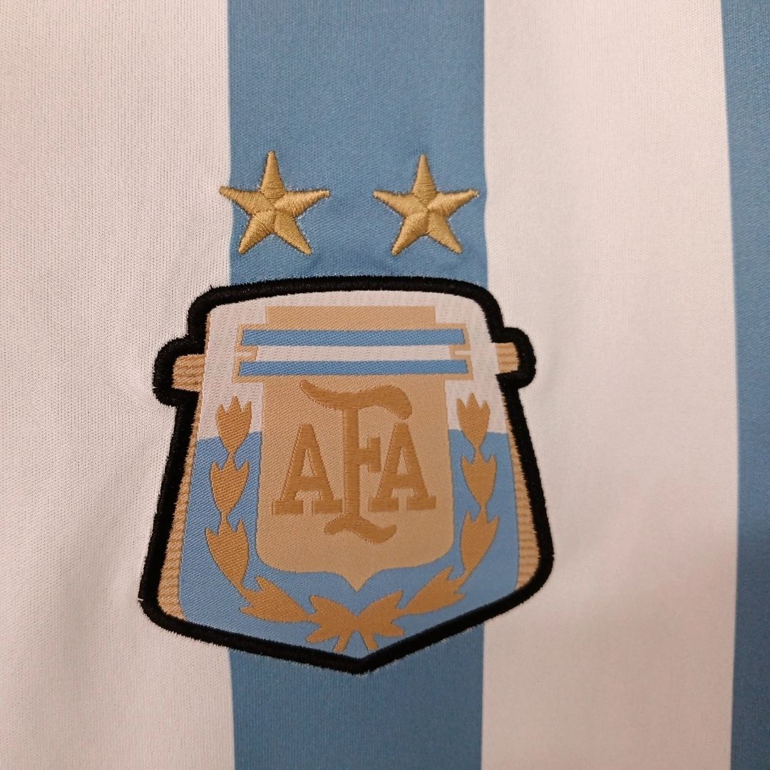 Argentina 2014 Home Retro Football Jersey