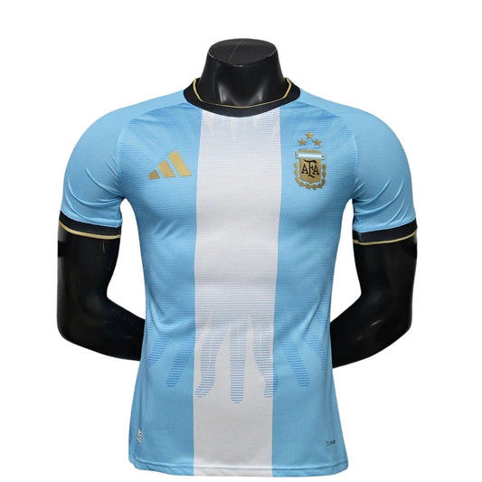 Camiseta Versión Jugador Especial La Albiceleste Mundial 2026 Azul