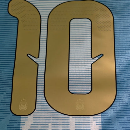 Παιδικό σετ εμφάνισης Argentina x Messi #10 (εντός έδρας) 2026 - Φανέλα+Σορτς