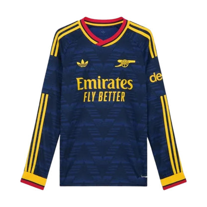Camiseta de fútbol de manga larga de visitante de Japón 2026 para la Copa del Mundo
