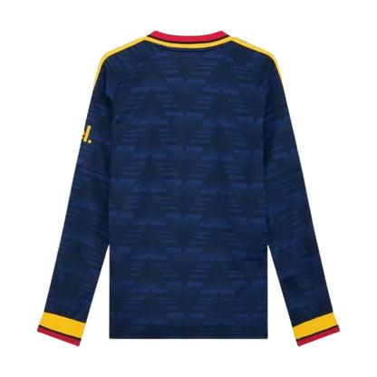 Camiseta de fútbol de manga larga de visitante de Japón 2026 para la Copa del Mundo