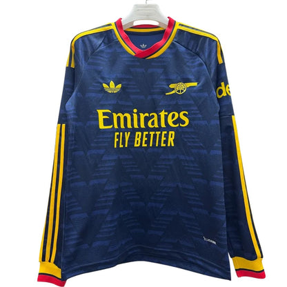 Camiseta de fútbol de manga larga de visitante de Japón 2026 para la Copa del Mundo