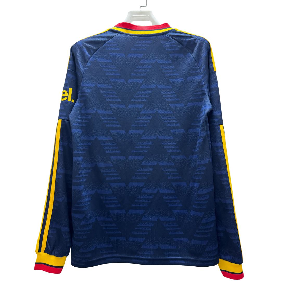 Camiseta de fútbol de manga larga de visitante de Japón 2026 para la Copa del Mundo