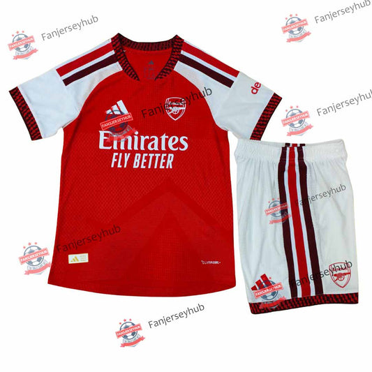 Kid's Gunner Home Jersey Kit Player Version - Jersey+Shorts 2026/27