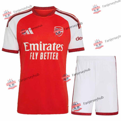 Equipación de local de los Gunners - Camiseta y pantalones cortos 2025/26