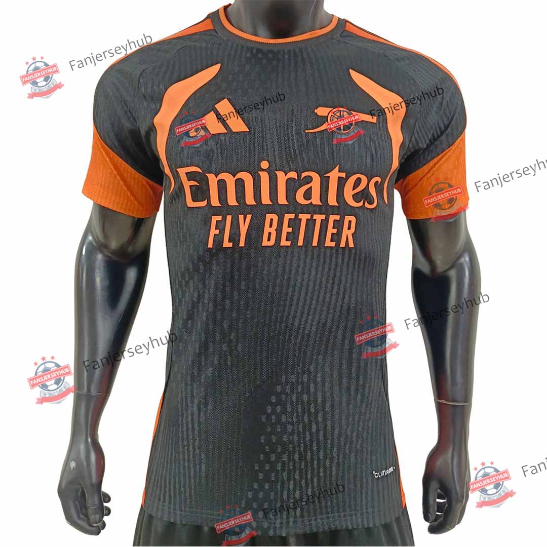 Gunners Training Player Version Soccer Jersey 2026/27 Black