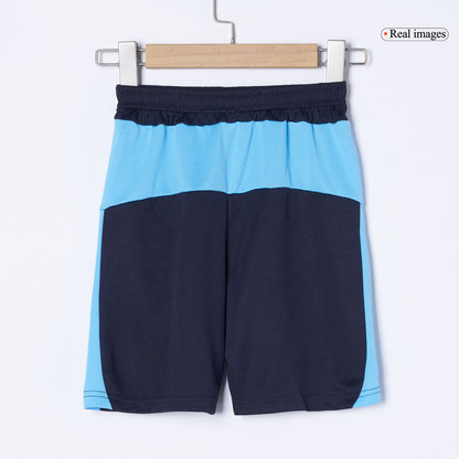 Marseille Kid's Away Kit - Jersey+Shorts 2025-26