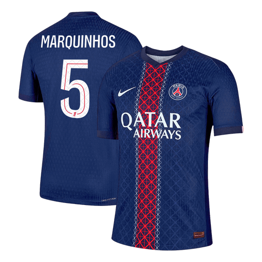 MARQUINHOS #5 PSG Home Player Version Soccer Jersey 2025/26