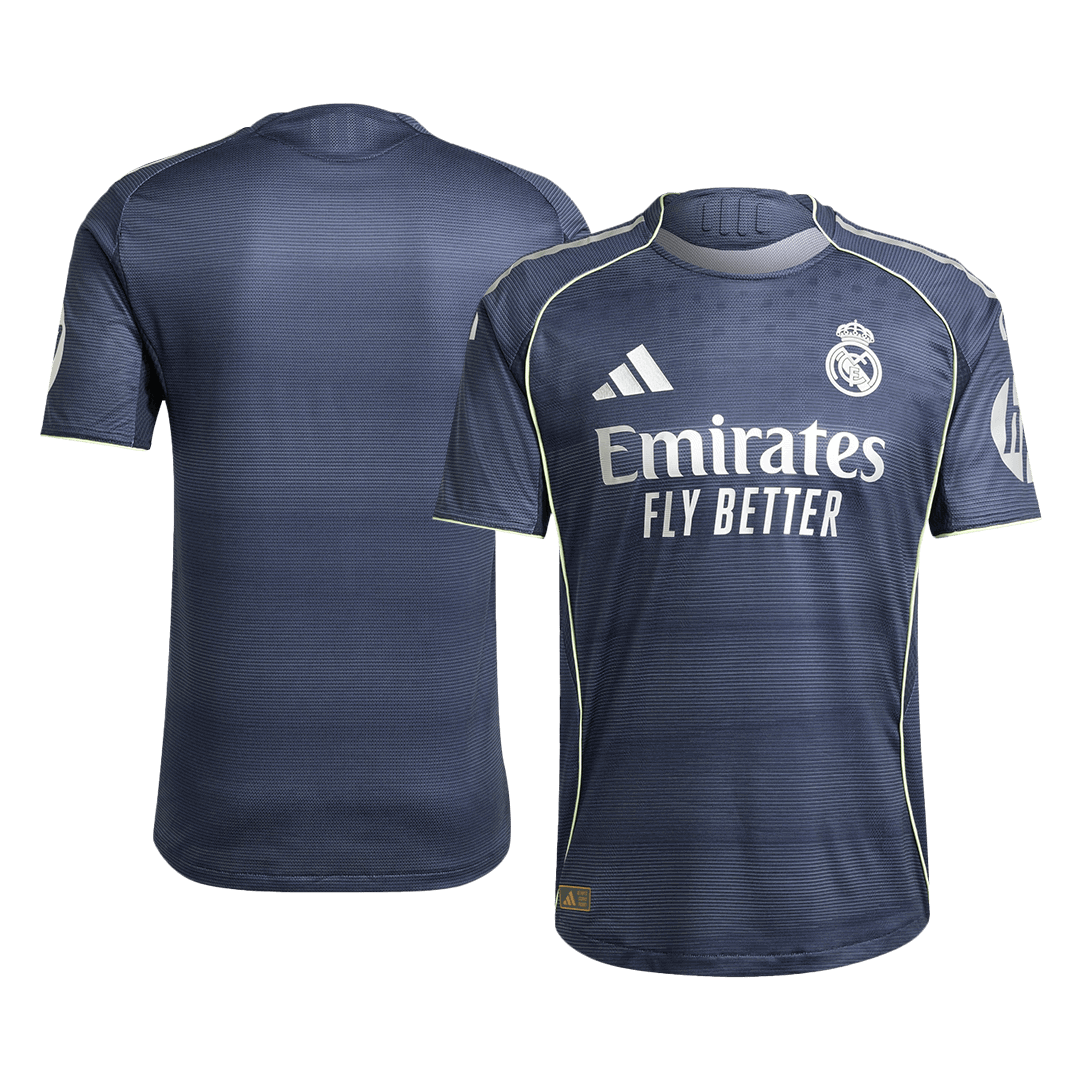 Real Madrid Player Version Away Soccer Jersey 2025/26 Navy