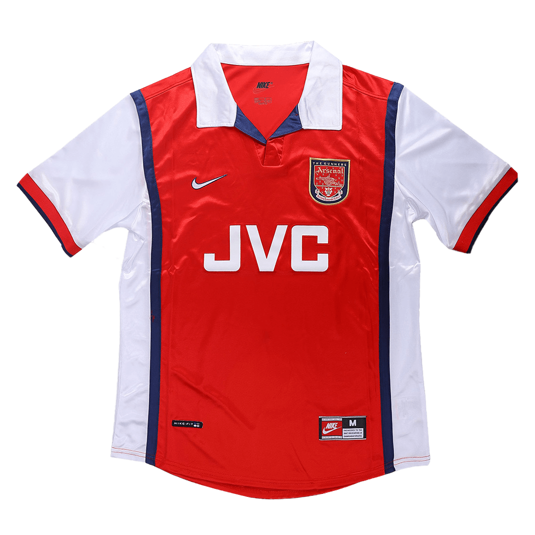 Arsenal 1998/99 Home Retro Football Jersey