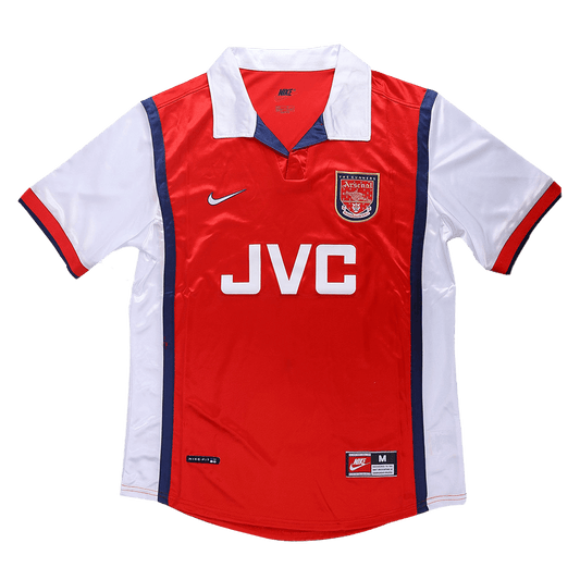 Arsenal 1998/99 Home Retro Football Jersey