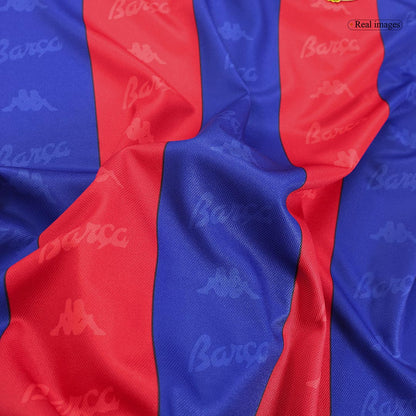 Barcelona 1996/97 Retro Home Soccer Jersey