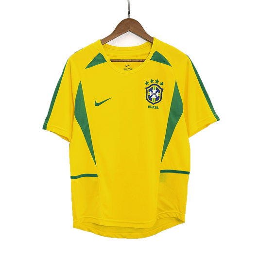 Brazil 2002/03 Home Retro Football Jersey