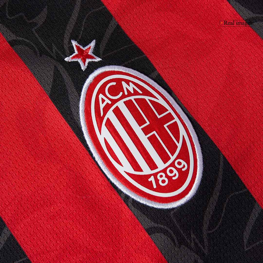 PULISIC #11 AC Milan Home Soccer Jersey 2025/26 Red&Black