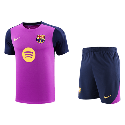 Barcelona Pre-Match Kit - Jersey+Shorts 2025/26