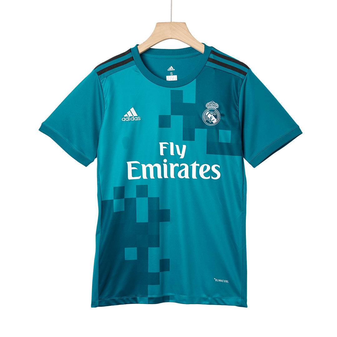 Real Madrid 2017/18 Third Away Retro Soccer Jersey