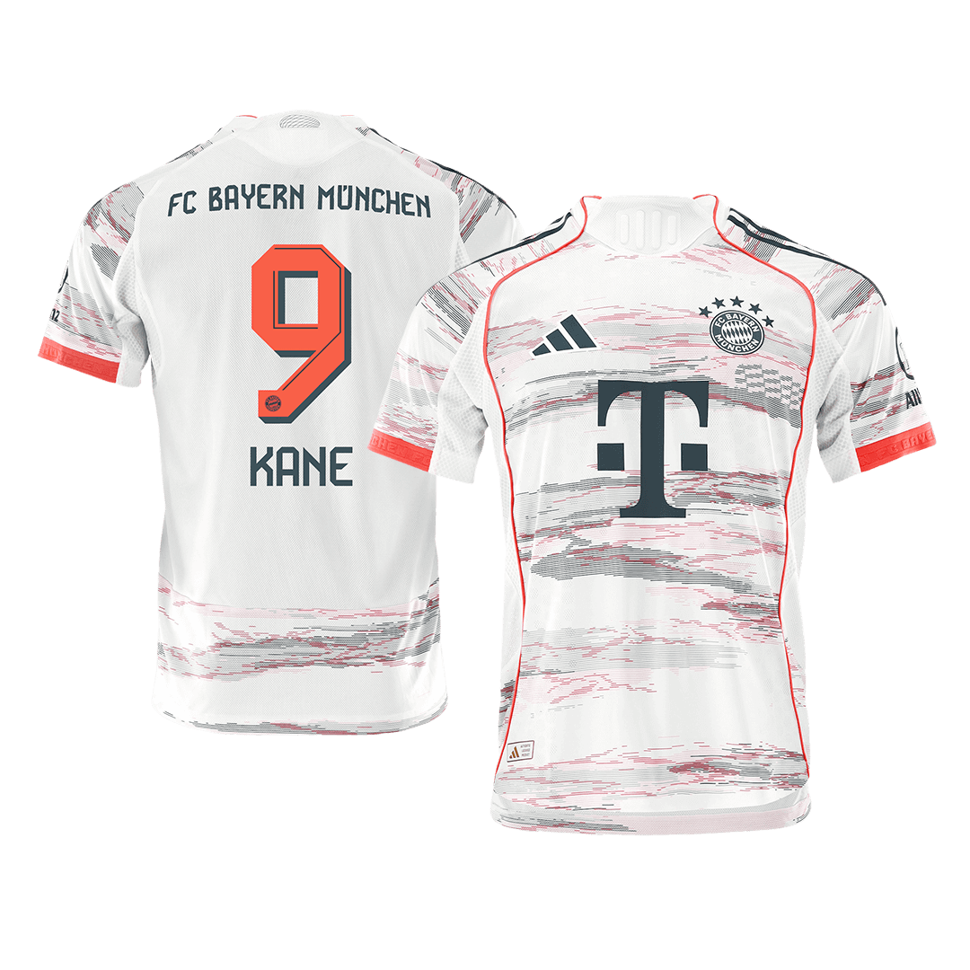 KANE #9 Bayern Munich Away Player Version Soccer Jersey 2025/26 White