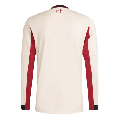 Liverpool Away Long Sleeve Soccer Jersey 2025/26