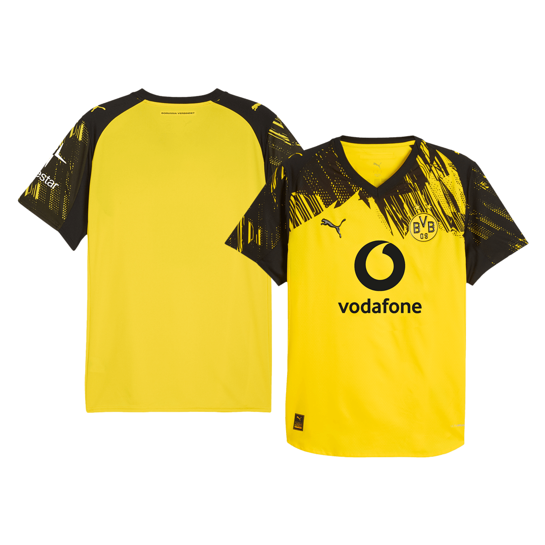 Borussia Dortmund Home Player Version Soccer Jersey 2025/26