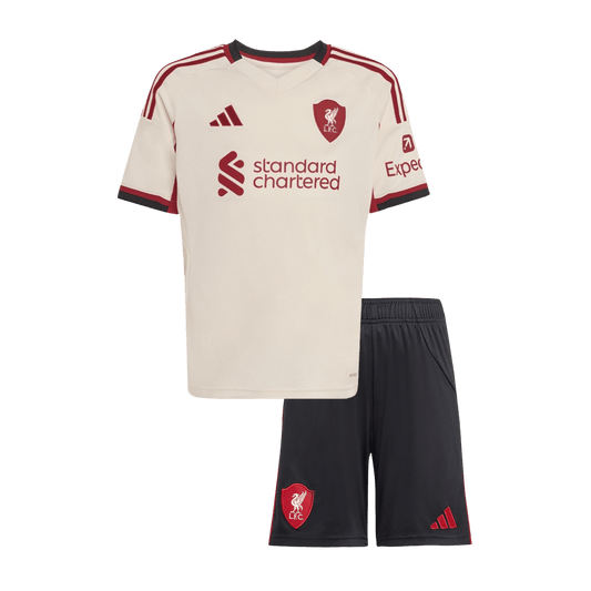 Liverpool Kid's Away Kit - Jersey+Shorts 2025/26