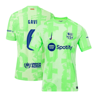 GAVI #6 Barcelona Third Away Player Version Soccer Jersey 2024/25 - UCL