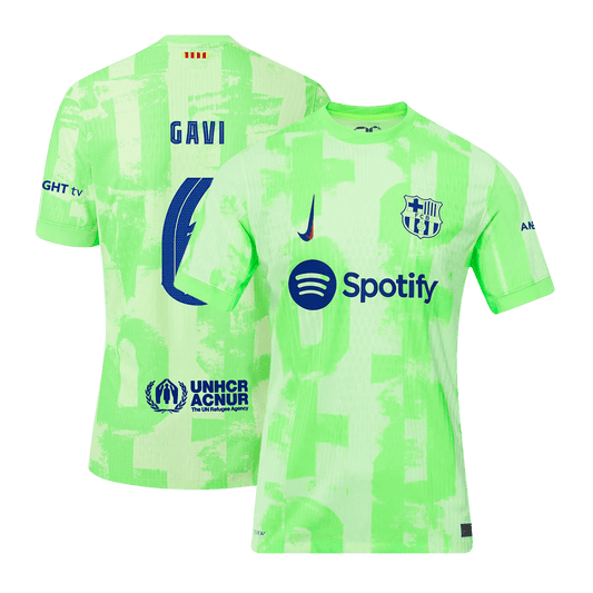 GAVI #6 Barcelona Third Away Player Version Soccer Jersey 2024/25 - UCL