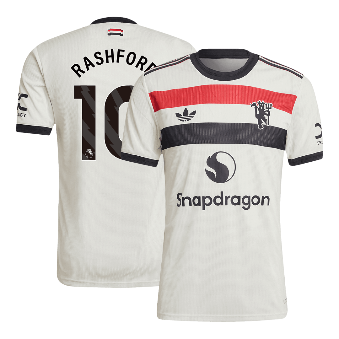 RASHFORD #10 Manchester United Third Away Player Version Soccer Jersey 2024/25