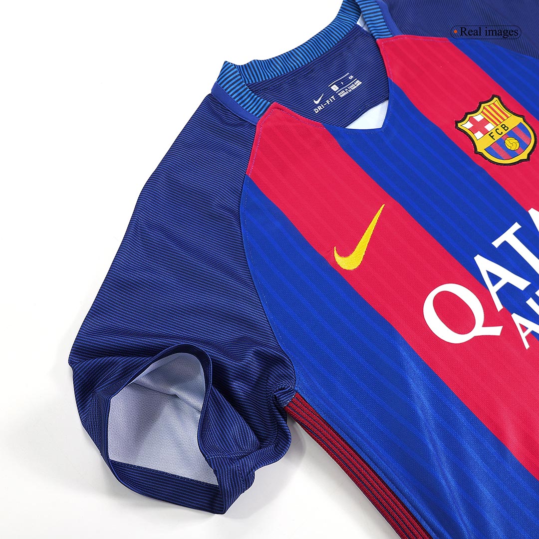 Barcelona 2016/17 Retro Home Soccer Jersey