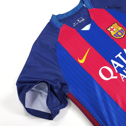 Barcelona 2016/17 Retro Home Soccer Jersey