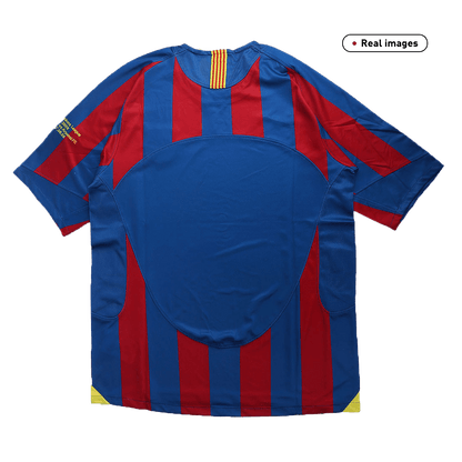 Barcelona 2005/06 Retro Home Soccer Jersey - UCL