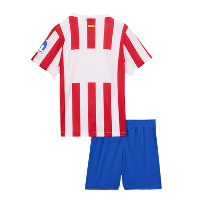 Atletico Madrid Kid's Home Kit - Jersey+Shorts 2025/26