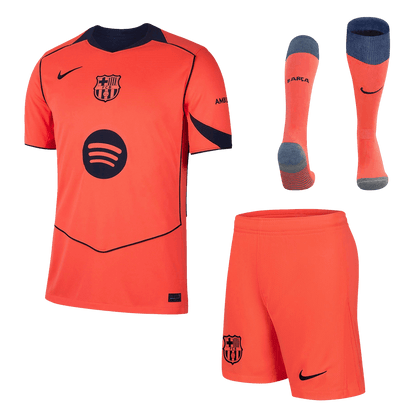 Barcelona Third Away Full Kit - Jersey+shorts+Socks 2025/26