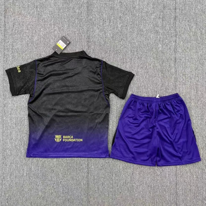 Kid's Barcelona Away Soccer Kit 2026/27 - Jersey+Shorts