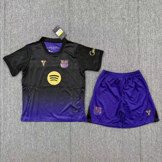 Kid's Barcelona x Kobe Bryant Away Soccer Kit 2026/27 - Jersey+Shorts
