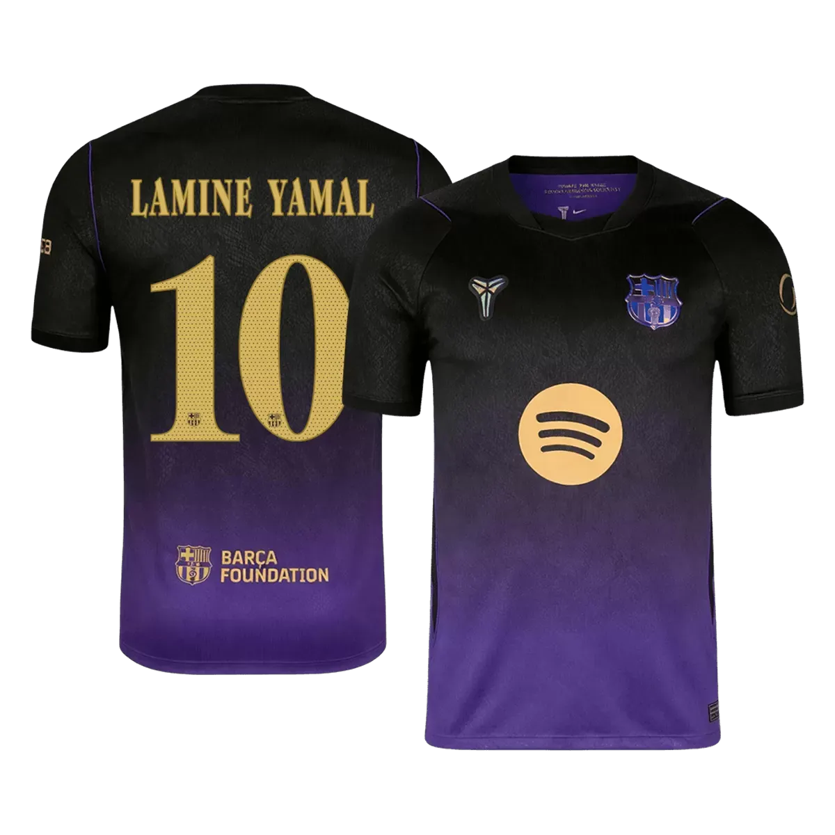 Camiseta de fútbol LAMINE YAMAL #10 Barcelona Primera equipación 2025/26 - UCL