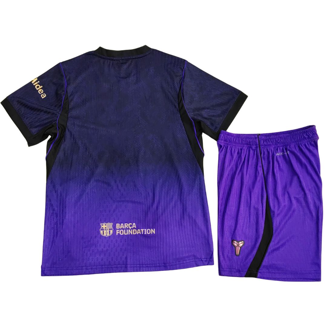 Conjunto infantil de la primera equipación del PSG (camiseta + pantalón corto) 2025/26