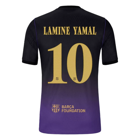 LAMINE YAMAL #10 Barcelona x Kobe Bryant Away Player Version Soccer Jersey 2026/27 - UCL