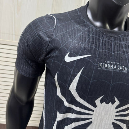 Barcelona Black Spider Special Version Player Version Soccer Jersey 2026/27