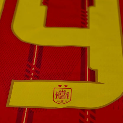 LAMINE YAMAL #19 Spain Home Player Version Winner Jersey 2026 World Cup