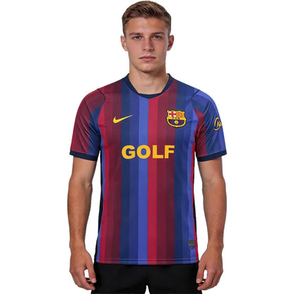Barcelona x Golf Wang Home Player Version Soccer Jersey 2026/27