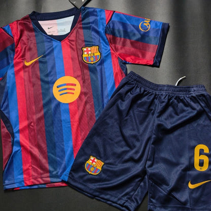 Tenue de foot domicile enfant Barcelone 2026/27 - Maillot+Short