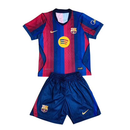 Conjunto infantil de la primera equipación del PSG (camiseta + pantalón corto) 2025/26
