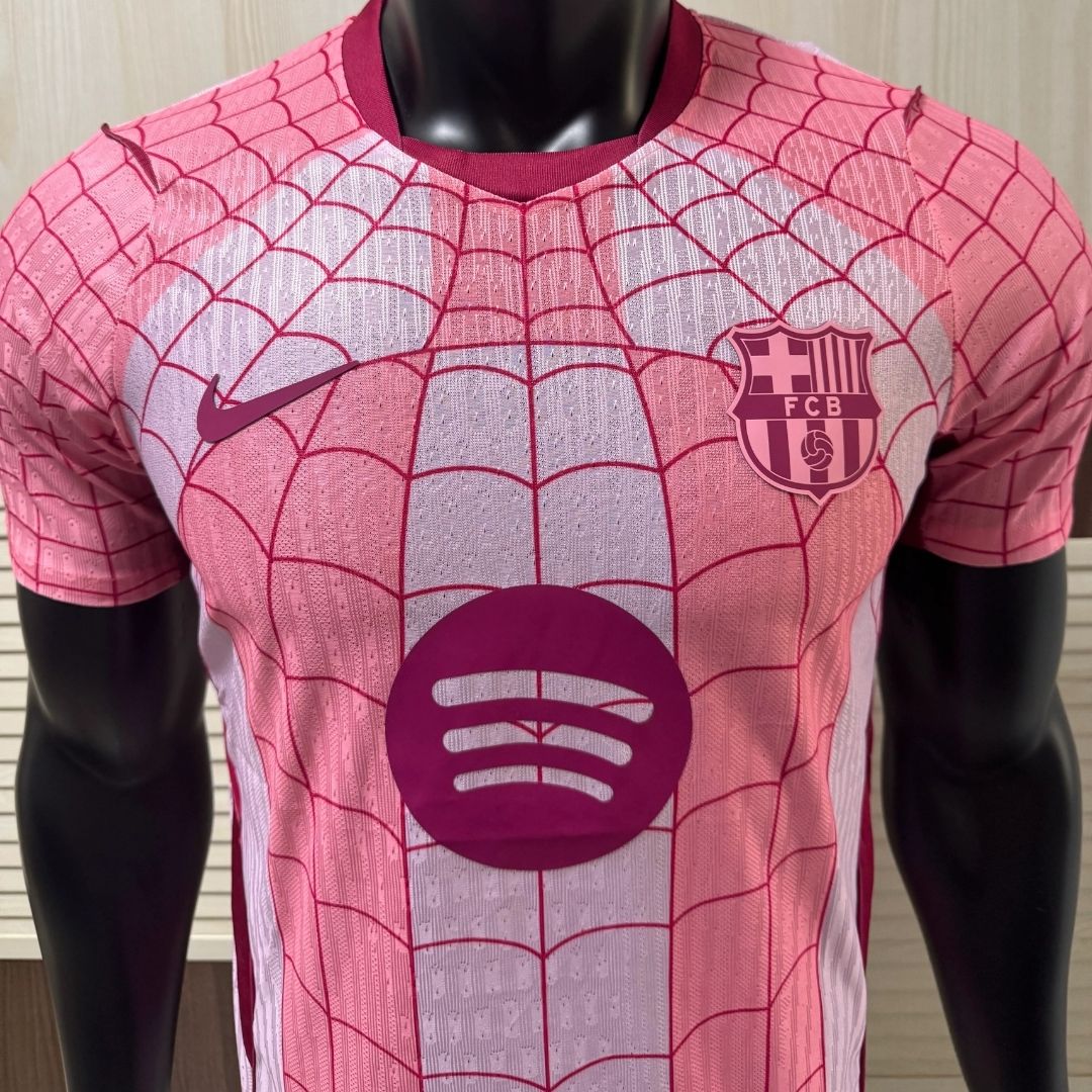 Camiseta de Fútbol Versión Jugador Edición Especial Barcelona 2026/27 Rosa