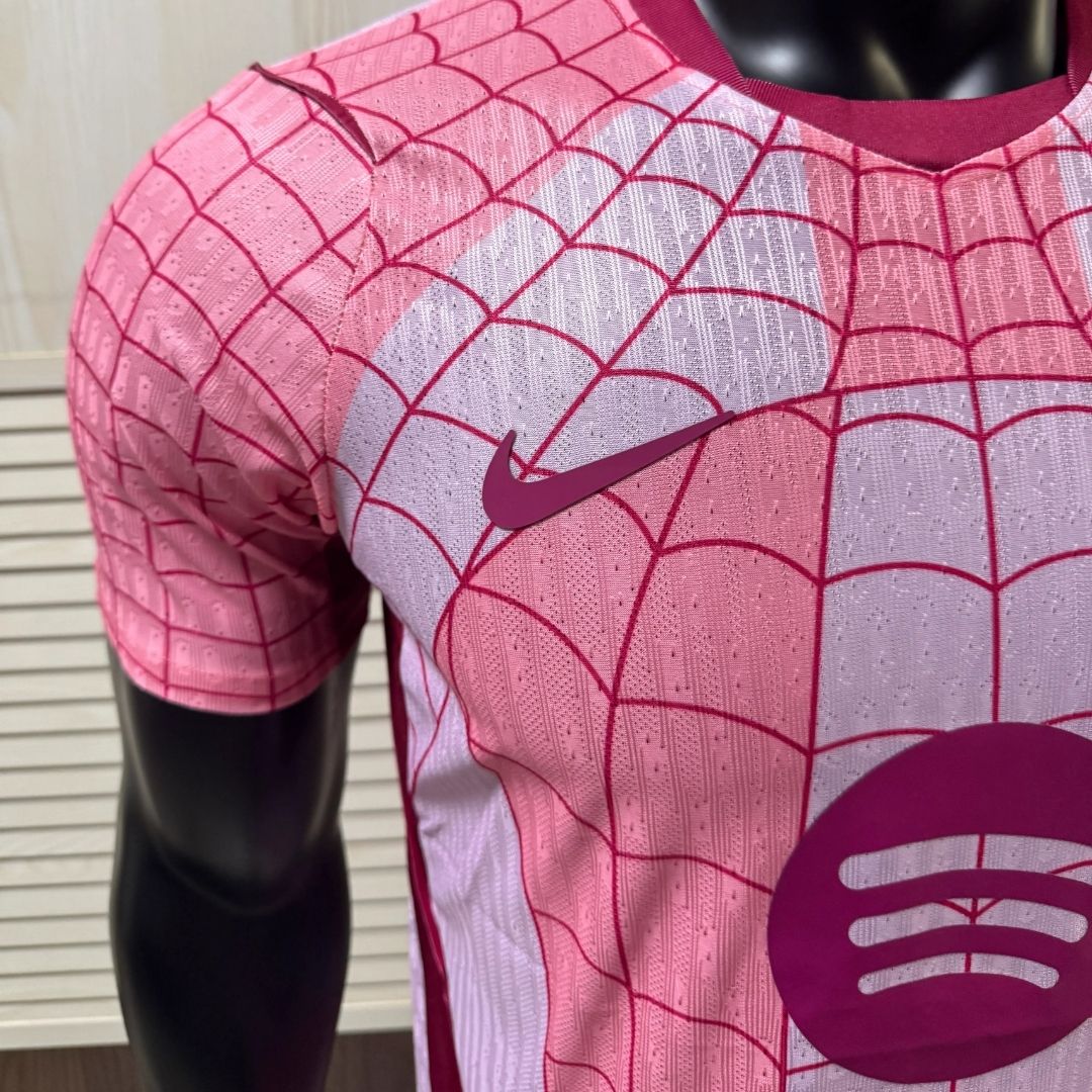 Camiseta de Fútbol Versión Jugador Edición Especial Barcelona 2026/27 Rosa