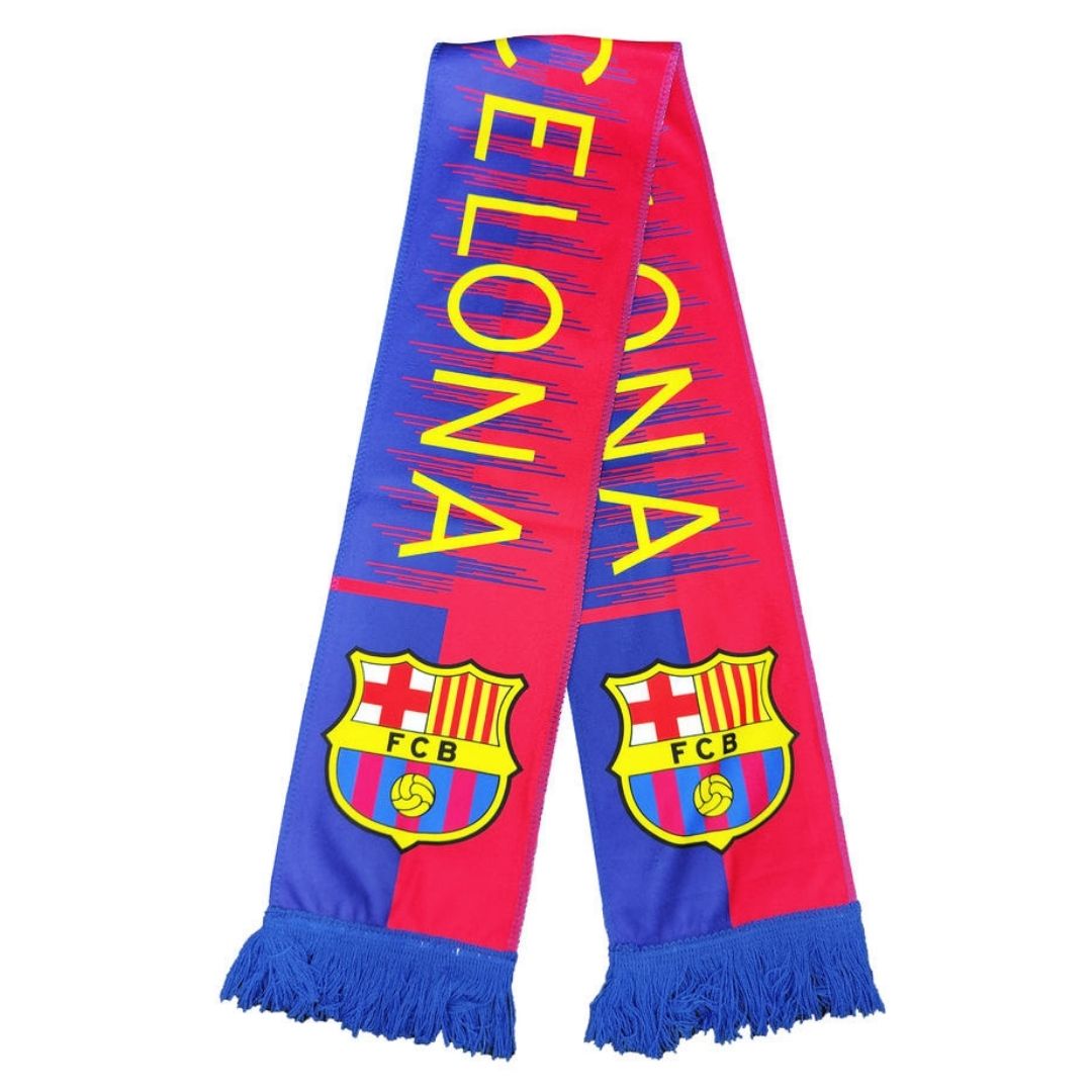 Barcelona Scarf Red&Blue