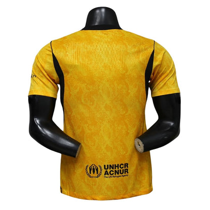 Barcelona Special Version Player Version Soccer Jersey 2026/27 Yellow